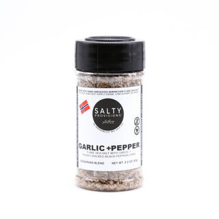 GARLIC + PEPPER