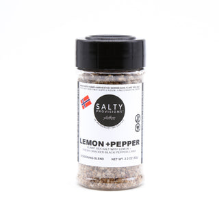 LEMON + PEPPER SEA SALT