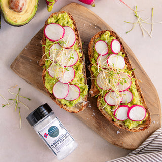Avocado Toast Flake with Norwegian Flake Sea Salt