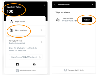 Salty Rewards Detail Image