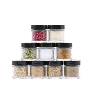 SAMPLER COLLECTION: Contains 9 jars (1 fl oz each, filled by volume) 

Collection Includes: Norwegian Flaky Sea Salt, Coffee Salt, Double Onion + Roasted Garlic, Wanderlust Blend, Chicago Style, Zesty Pickle, Hot Salt, Lemon Zest, & Hibiscus Flake Sea Salt